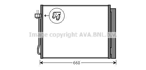 AVA QUALITY COOLING Lauhdutin, ilmastointilaite BW5377D